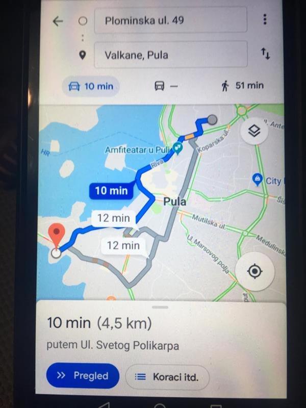 Studio Dama Blizina Amfiteatra I Bus Kolodvora ,Besplatan Privatni Parking,Self-Check- In Pula Luaran gambar
